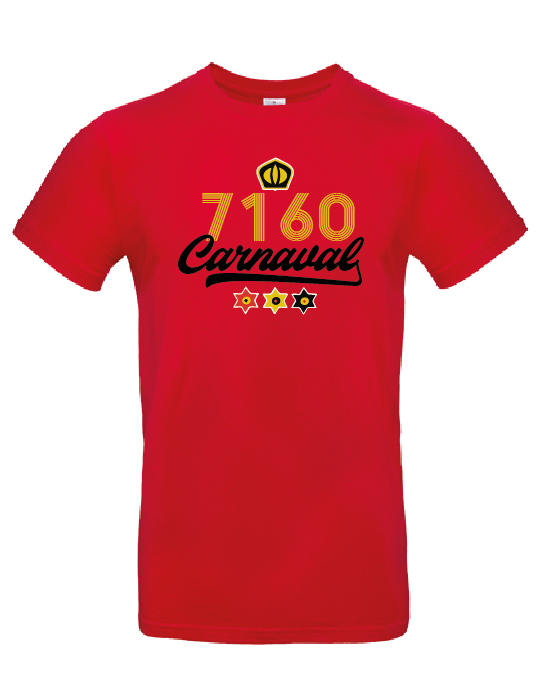 Tee shirt Carnaval rouge (XS)